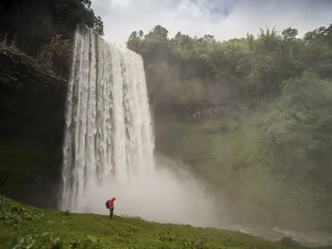 Tayicseua Waterfall, Champasak Province