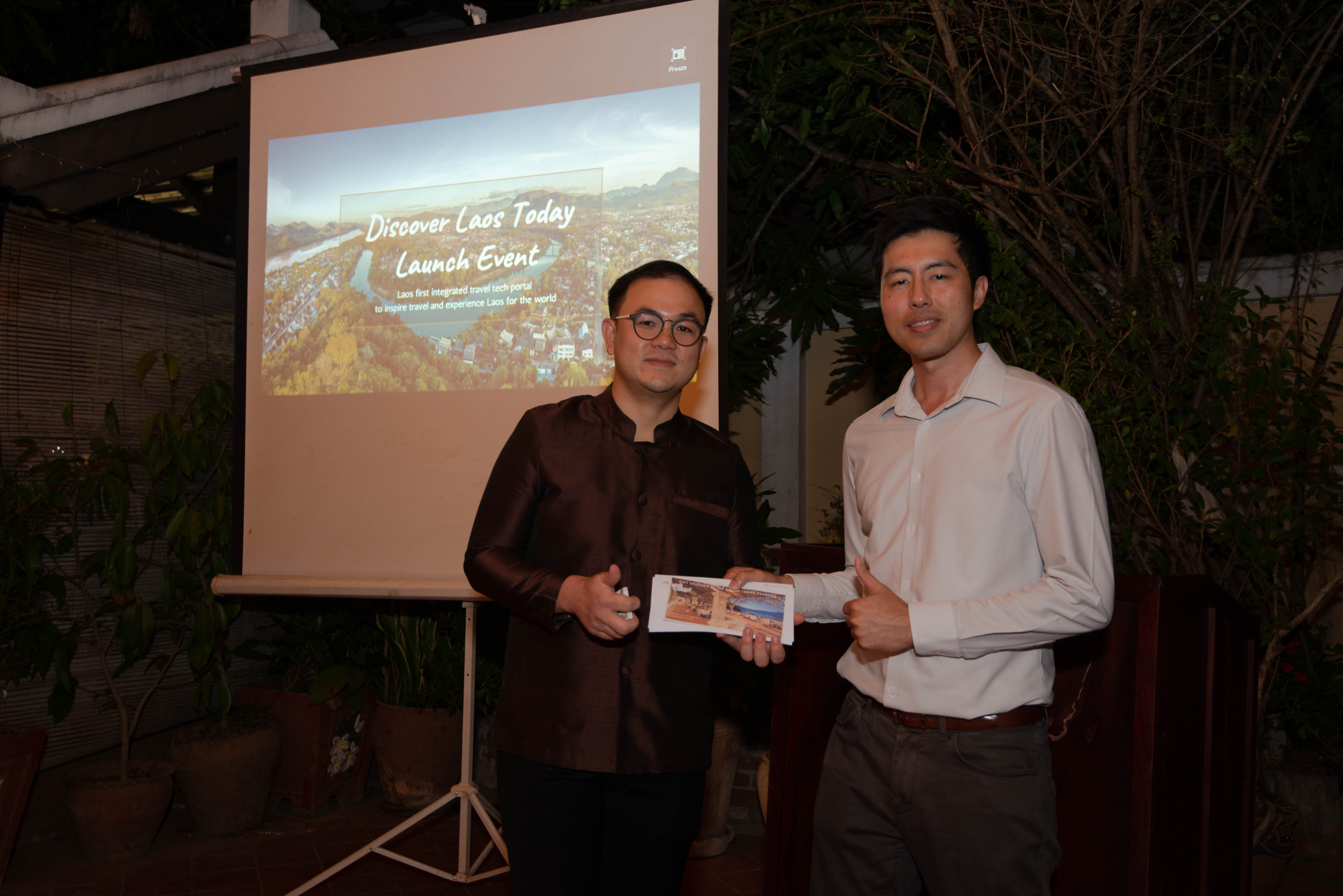 Discover Laos Today Officially Opens with support from Laos Tourism Department