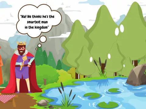 Xieng Mieng Tricks the King