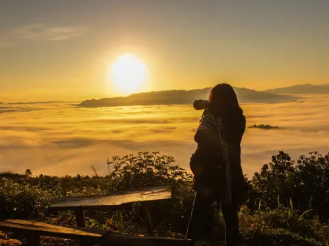 Phou Khoun - the mountain above the clouds