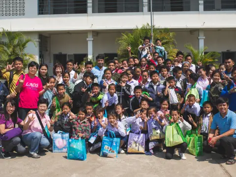 Donation to Villages and Schools