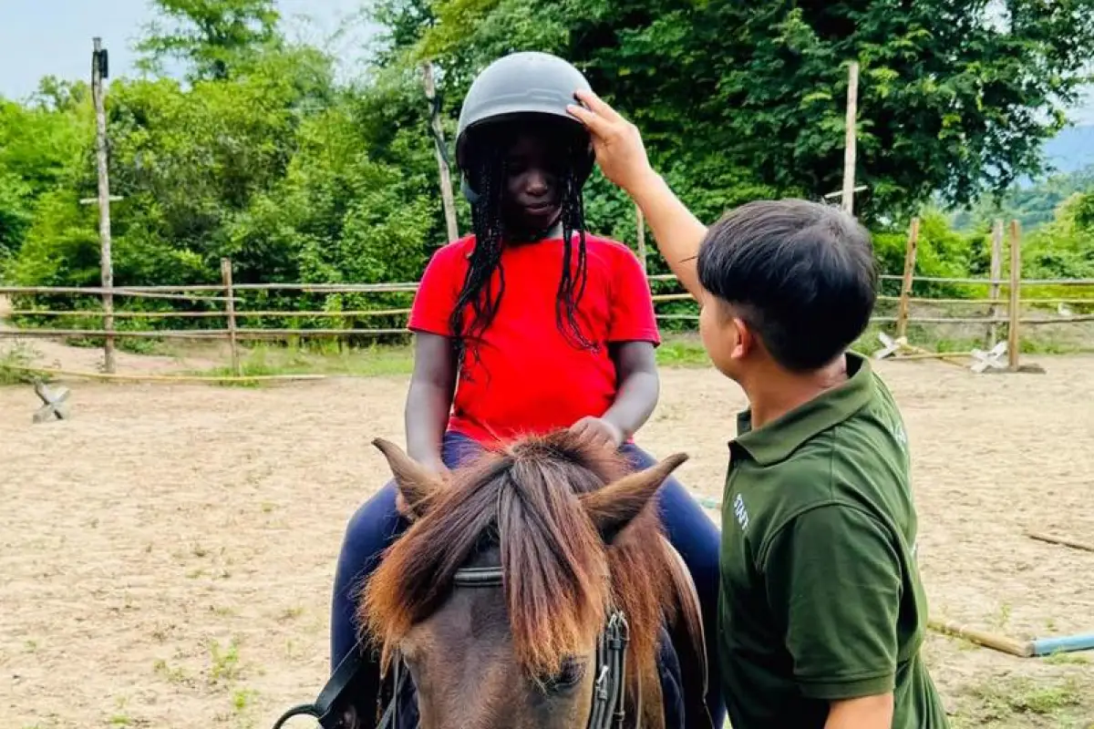 Pony Ride Experience in Luang Prabang