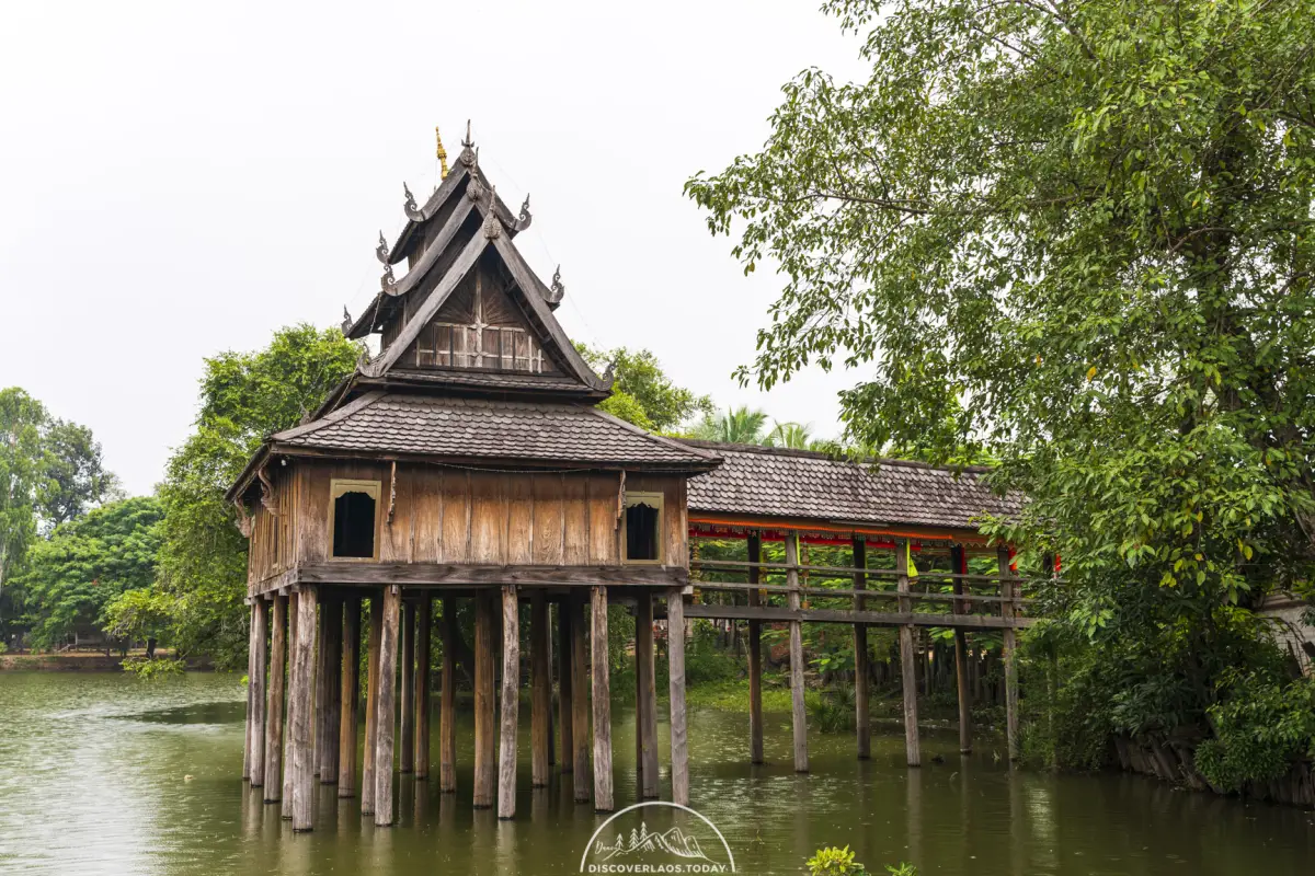 หอไตรปิฎก (ห้องสมุดสคริปต์พุทธโบราณ)