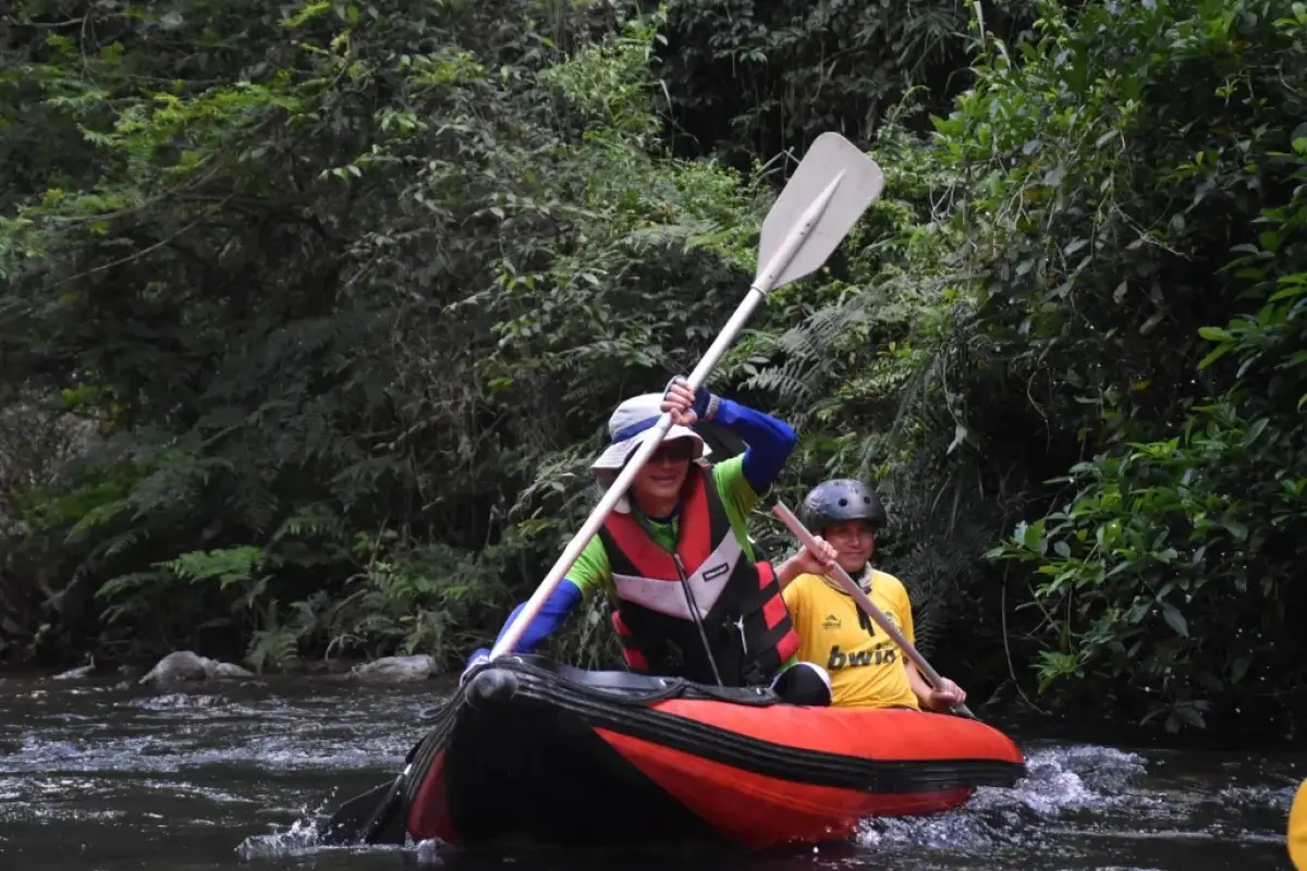 Kayaking in Luang Namtha
