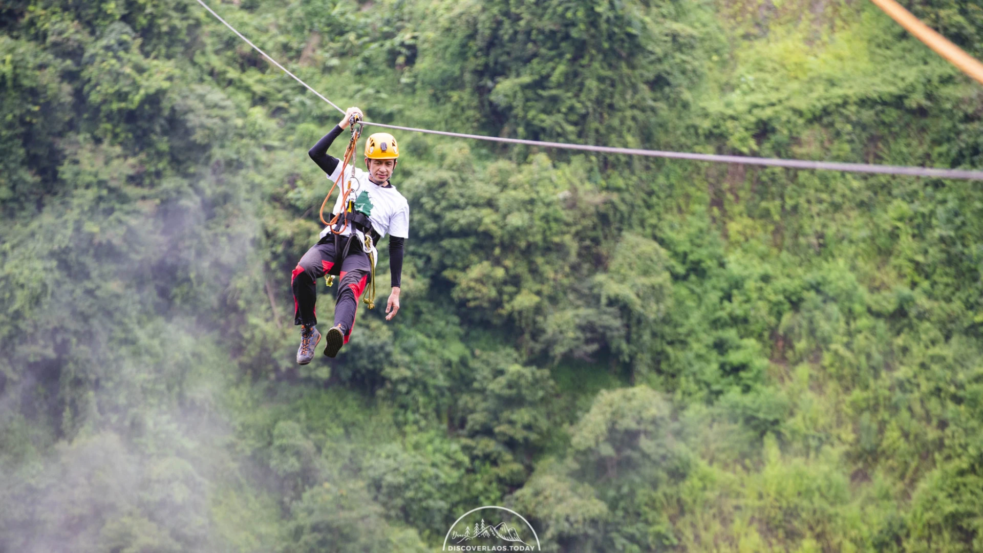 Zip-line experience at Fly @ Tad Fane