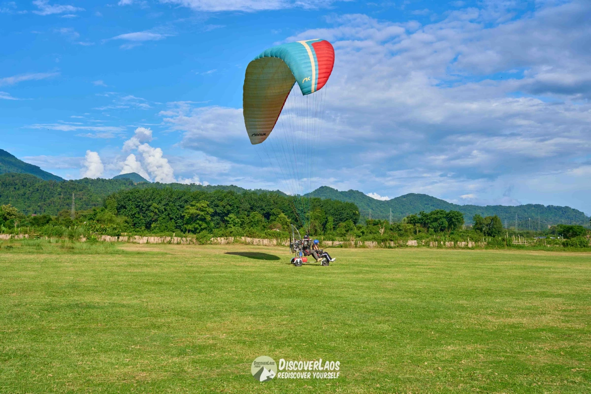 ການສຳຫຼວດວັງວຽງ - ທາງອາກາດ