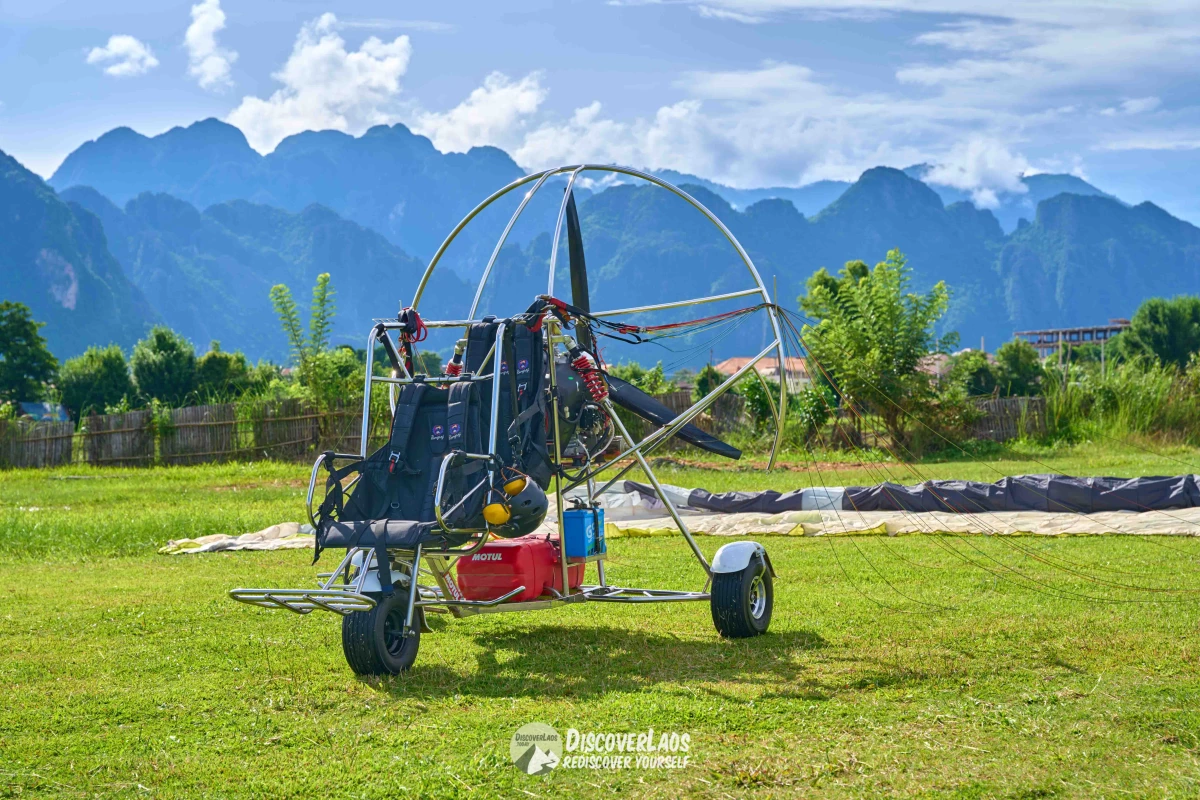 ການສຳຫຼວດວັງວຽງ - ທາງອາກາດ