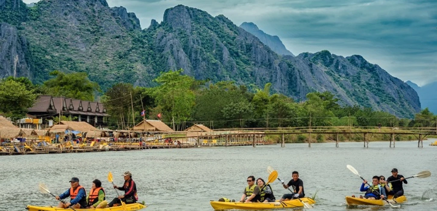 Full-Day Thrills and Chills: Kayak, Tube, Zipline, and Relax at Blue Lagoon 1