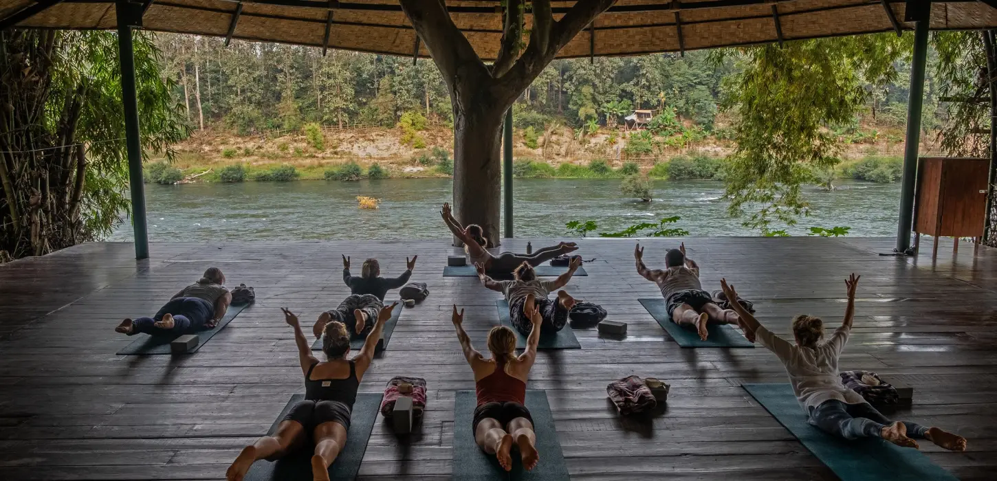Yoga and Therapeutic Trek in Luang Prabang