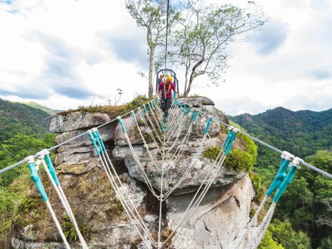 See The Panorama View From Phu Toh Hin at Nam Kat Yorla Pa See The Panorama View From Phu Toh Hin at Nam Kat Yorla Pa