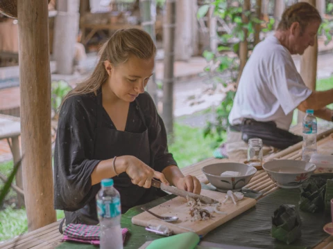 Traditional Cooking Class at Heuanchan Heritage House Traditional Cooking Class at Heuanchan Heritage House