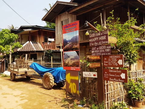 1-Day Adventure: Boat Ride, Muang Ngoi, Cave Exploration & Trekking to Ban Na 1-Day Adventure: Boat Ride, Muang Ngoi, Cave Exploration & Trekking to Ban Na