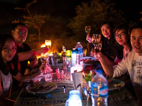 Lao BBQ Dining Experience at NamKhan Experience