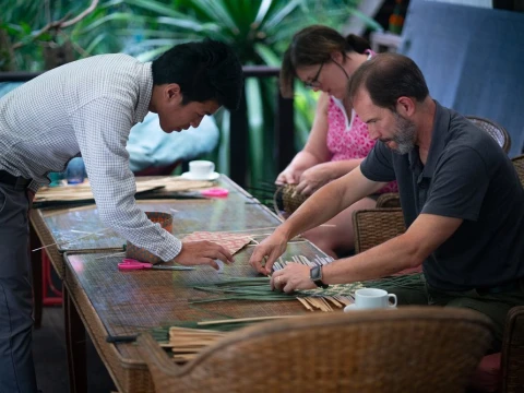 Bamboo Weaving Class Bamboo Weaving Class