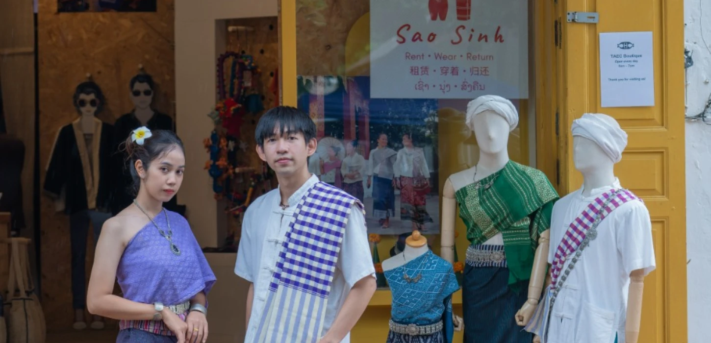 绍星（Sao Sinh） - 全日传统老挝服装租赁