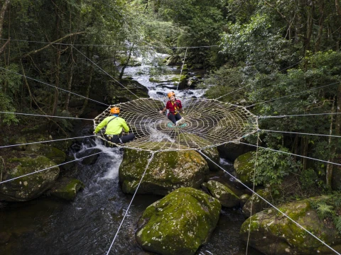 Sit On The Spider Net at Nam Kat Yorla Pa Sit On The Spider Net at Nam Kat Yorla Pa
