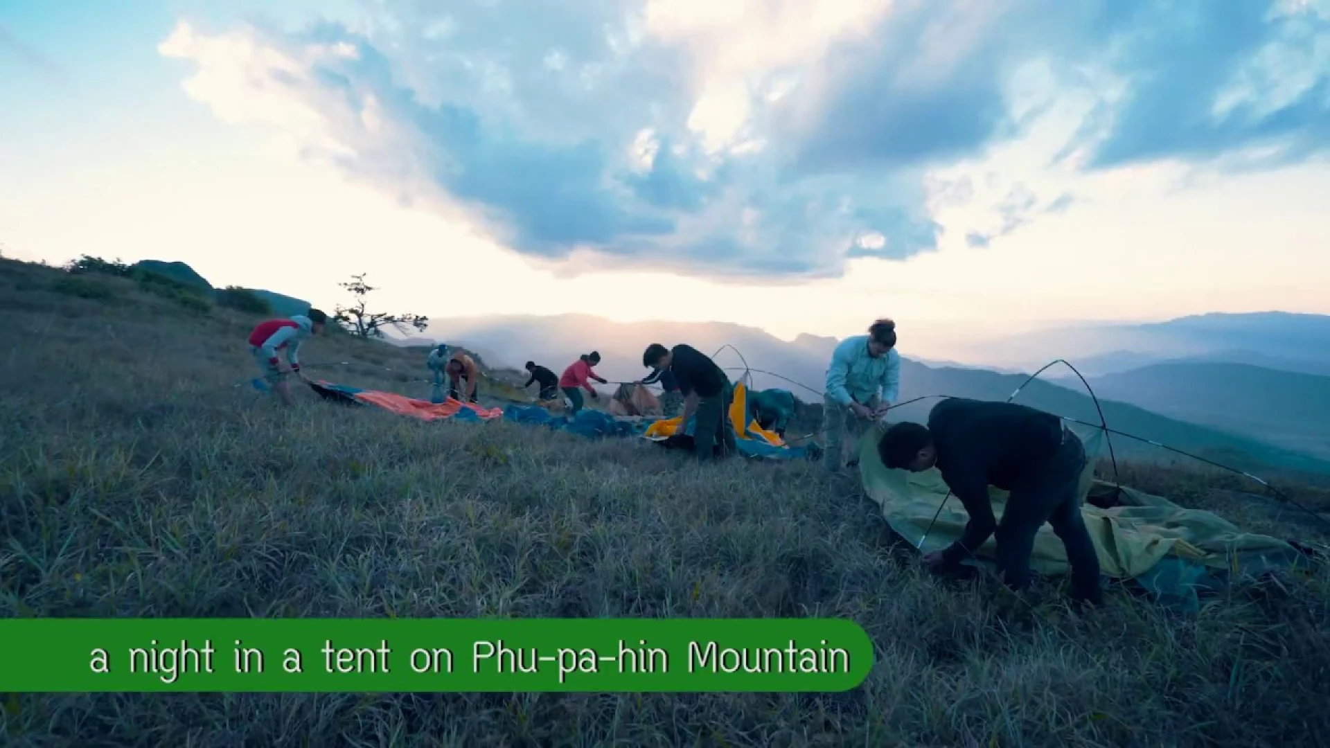 Trekking, Camping at Phu Ya Kha, Camping at Phu Pa Hin
