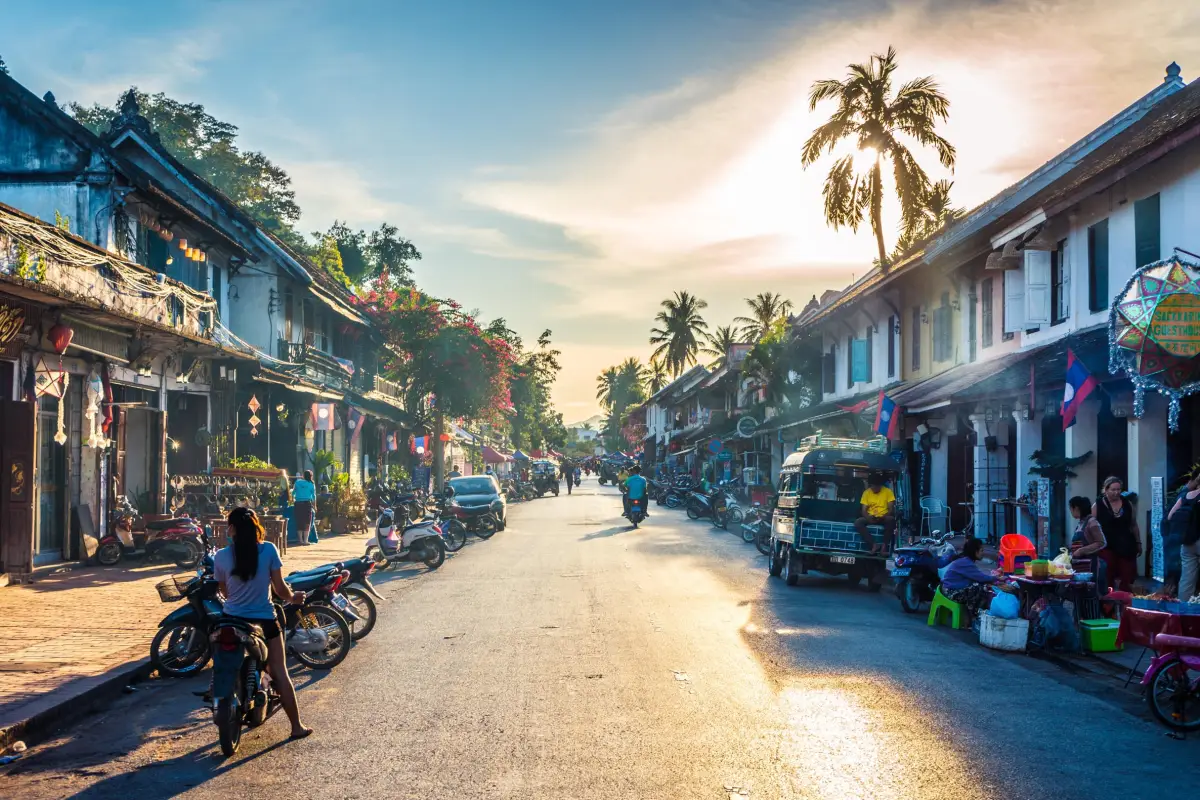 Authenticity of life here in Luang Prabang