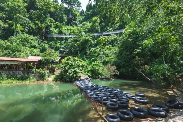1 Day Kayaking caving and Tubing inside the Cave