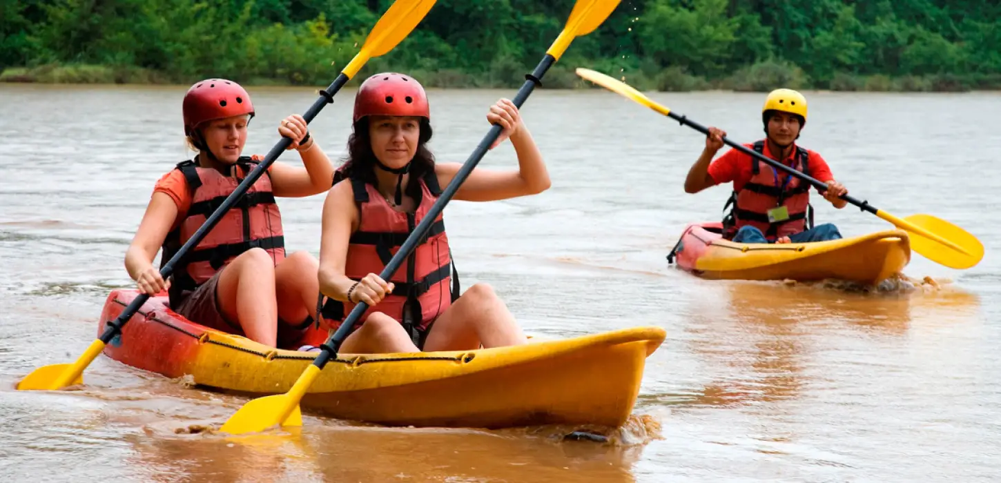 1-Day Trek & Kayak Nam Khan River Valley